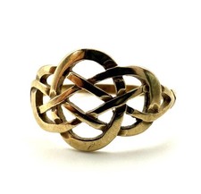 9ct Gold Celtic Ring 9K Yellow