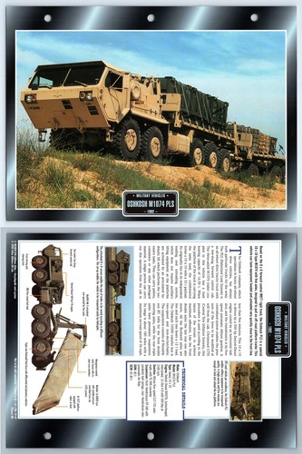 Oshkosh m1074 pls 1992 - oshkosh,