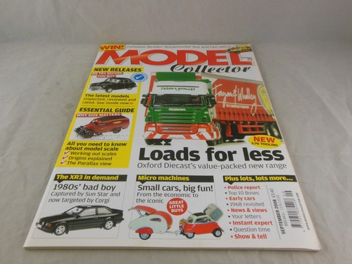 Model collector september 2008 - model,