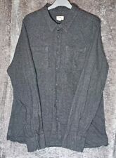 Mountain Warehouse Country to Coast Charcoal Grey Cotton Shirt SIZE L