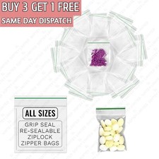 Grip Seal Bags Clear Plastic