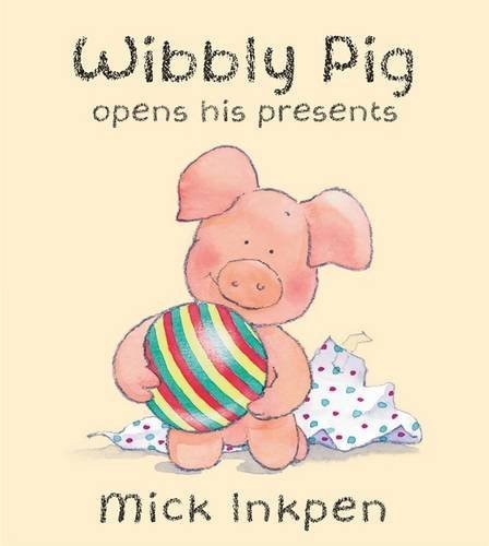 Wibbly pig opens his presents - pig,