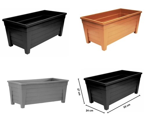 55cm trough plant pot - trough,