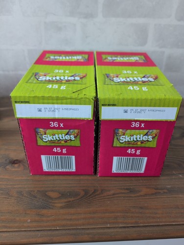 Skittles crazy sours boxes - skittles,