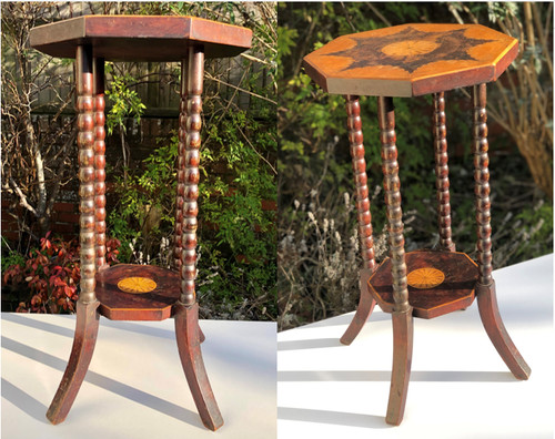 Antique victorian inlaid - antique,