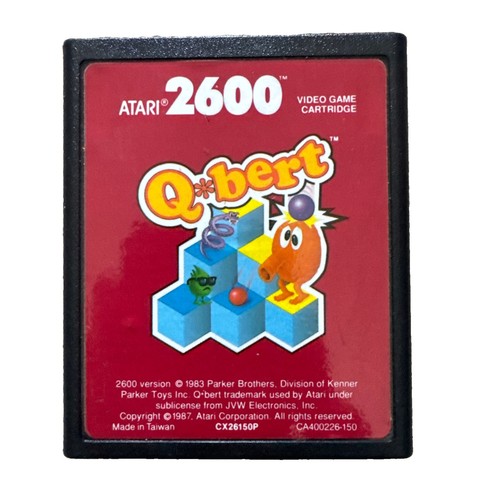 Bert atari 2600 cartridge - q,