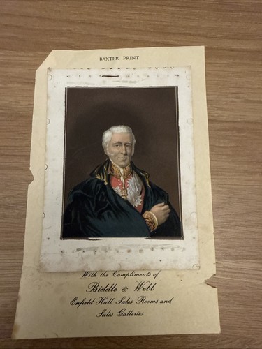 Rare 1853 george baxter - rare,