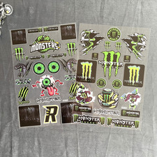 2 Whole Sheets Monster Energy