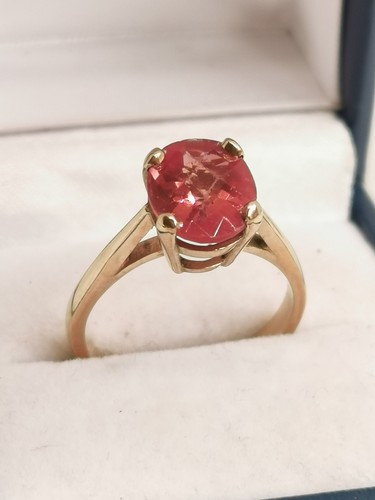 9ct gold rubellite pink - 9ct,