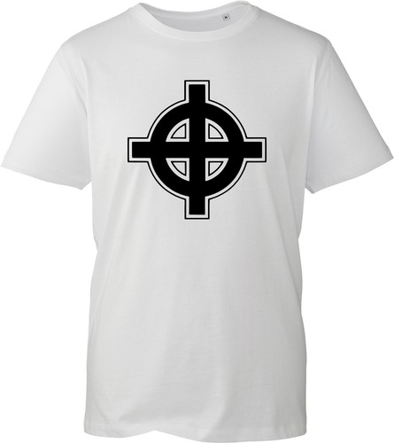 White celtic cross - celtic, t