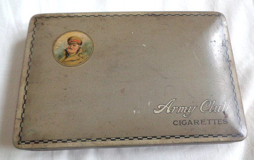 Vintage army club cigarettes - vintage,