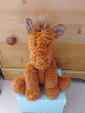 Jellycat. Fuddlewuddle Pony. Brown Horse. Retired And Rare. Lovely Condition.