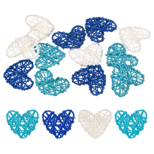 Pack heart wicker rattan - heart,
