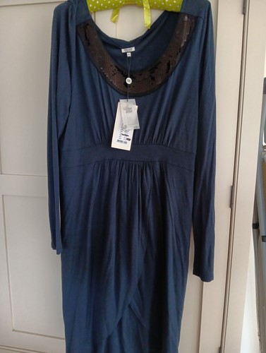Bnwt navy jersey sequin - jersey, noa