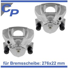 2 Brake Calipers Front for