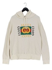 Gucci Men's Hoodie S Cream
