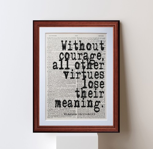 Winston churchill quote - ,