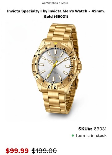 Invicta specialty - specialty,