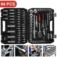 94PC 1/2" 1/4" Socket Set &