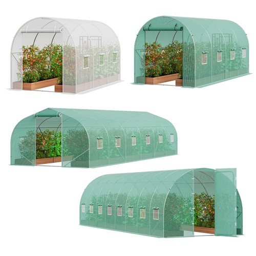 Walk tunnel greenhouse - walk-in,