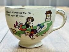 VINTAGE TEA CUP NEW HALL HANLEY NURSERY RHYME DESIGN JACK JILL