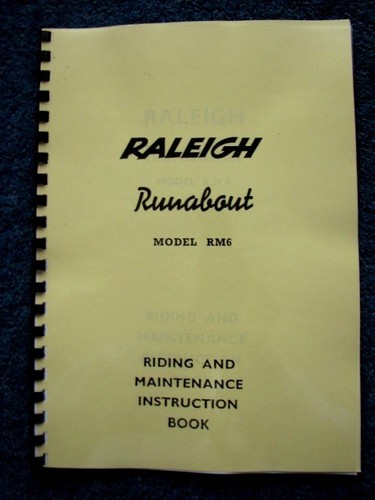 Raleigh runabout rm6 moped - runabout,