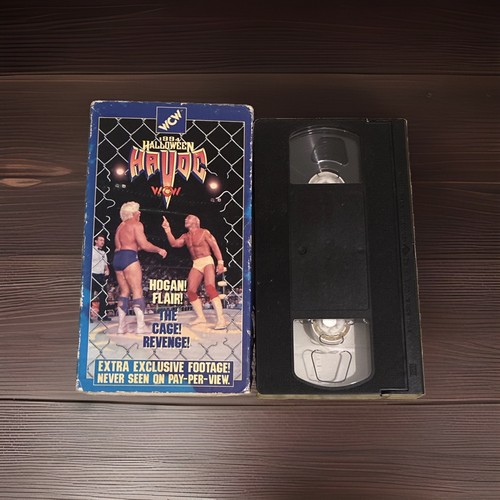 Wcw halloween havoc 1994 vhs - wcw,