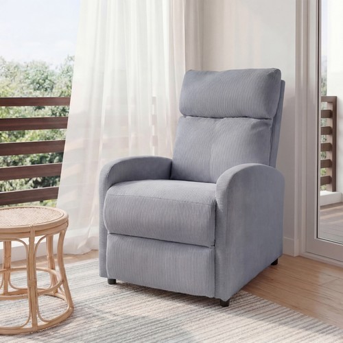 Push back recliner chair with - push,
