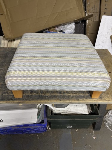 Dfs sophia striped footstool - sophia,