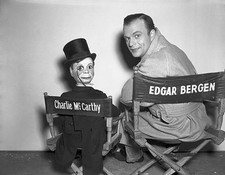 Edgar Bergen with his