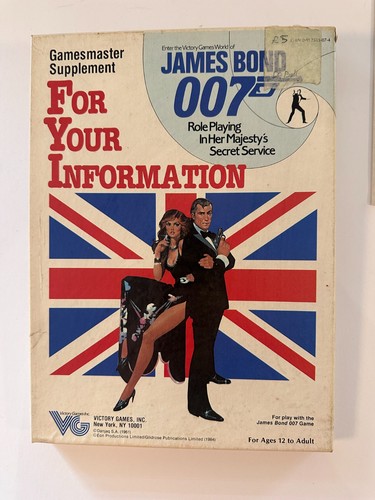 James bond 007 rpg - james,