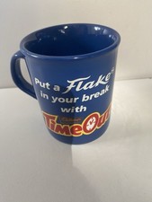 Cadbury's Flake TimeOut Ceramic Mug Cup KilnCraft Staffordshire England