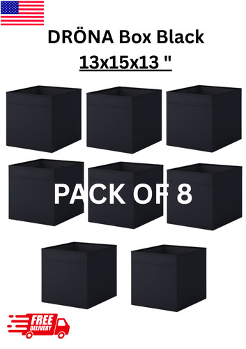 Ikea drona storage box - 8x,