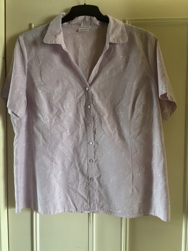 Ladies damart pink blouse - damart,