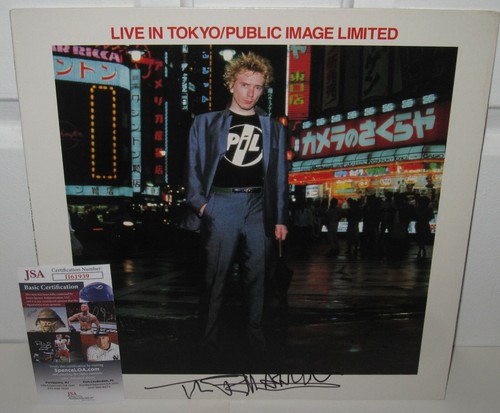John lydon signed live - signed, in