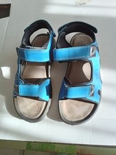 ladies Cotton Traders blue walking sandals size 4