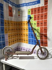 Vintage Metal Push Scooter