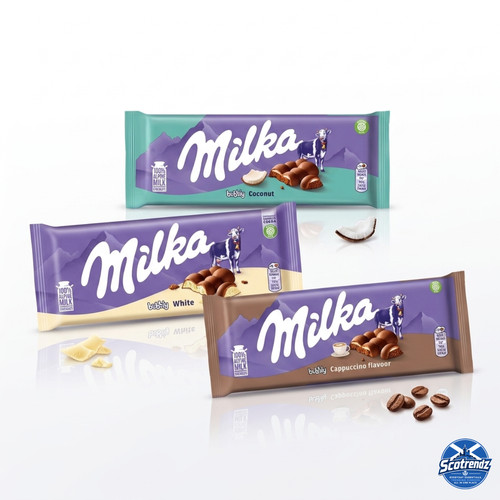 Milka chocolate bubbly pack - bubbly,