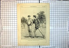 Old Boys Playing Cricket Batsman Shin Guards Shirt Tie Cap Blazer 243J