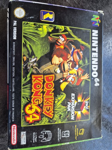Donkey kong n64 - kong, boxed