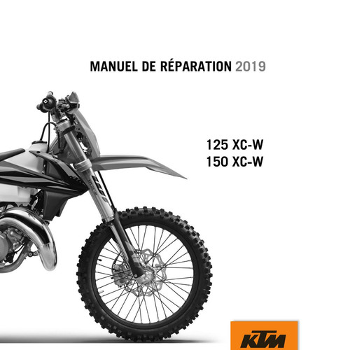 Ktm 125 150 w - xc-w, manuel