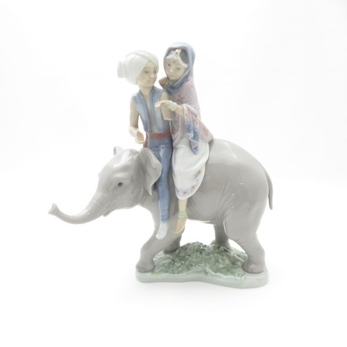 Lladro 5352 astride elephant - 5352,
