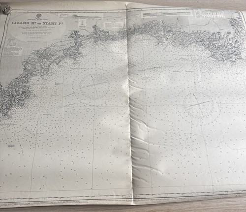 Vtg admiralty chart map - vtg,