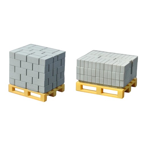 Bricks with pallet tiny - with,