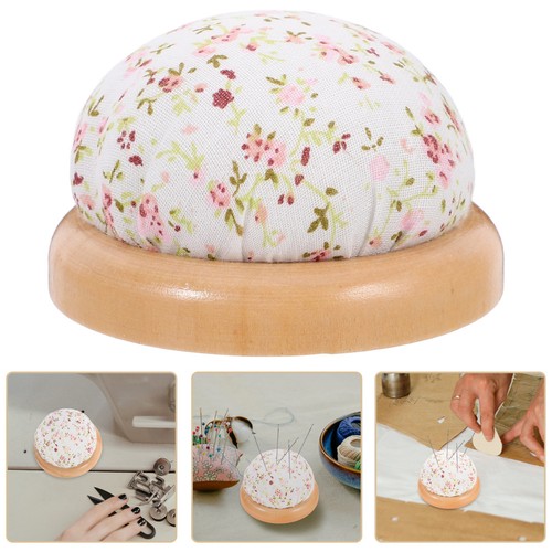 Reusable needle cushion with - cushion,