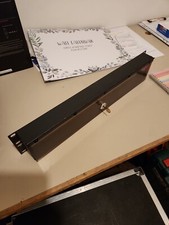 2 u rack mount smoke screen protection case with key -