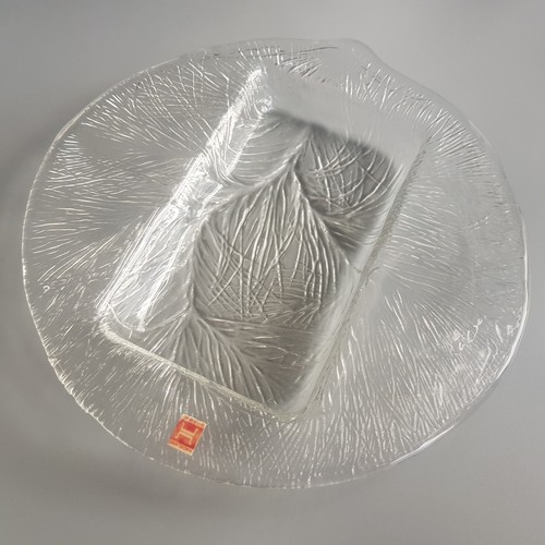Hadeland glass tray platter - hadeland,