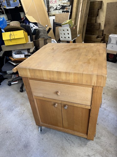 Solid wooden butchers - solid,