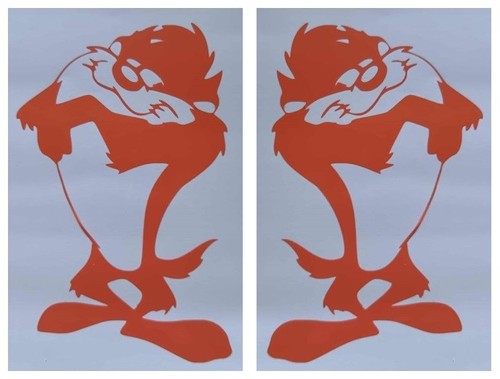 Decal taz cartoon - taz,