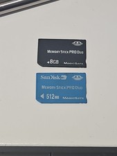 8GB + 512mb SanDisk Memory Stick Pro Duo Card Magicgate Sony Psp Gaming